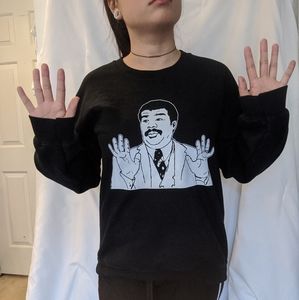 Neil deGrasse Tyson Badass Meme sweatshirt